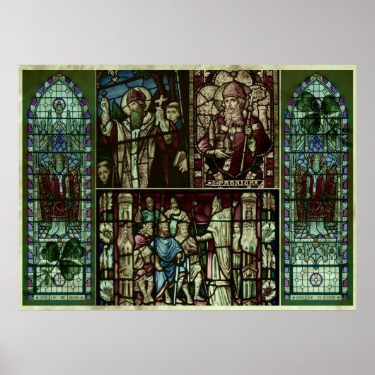 Gesichter von Saint Patrick Poster (Vorne)