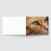 Gesichts einer Ingwerkatze bestimmt Gästebuch (Voll)