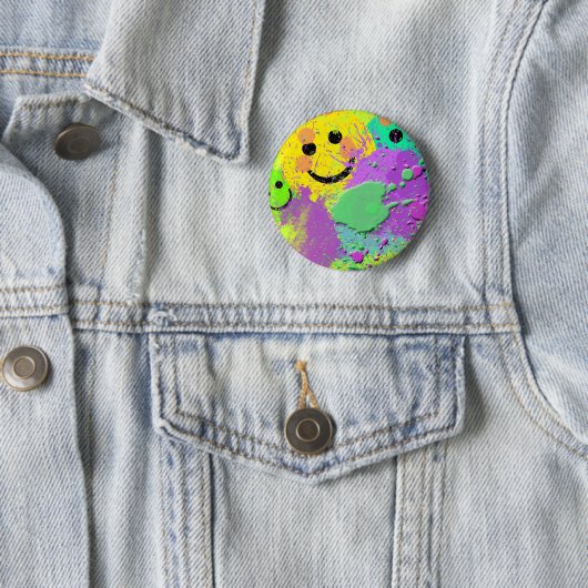 GESICHTS-FARBEN-ÜBERRASCHUNG BUTTON (Beispiel)