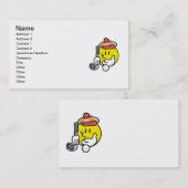 Gesichts-Golf-T - Shirts und Geschenke Visitenkarte (Vorne/Hinten)