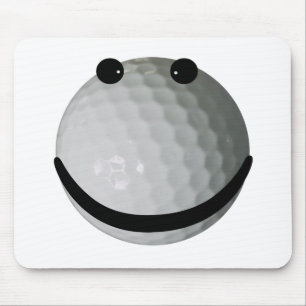 Gesichts-Golfball Mousepad