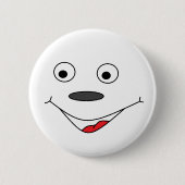 Gesichts-Knopf Button (Vorderseite)