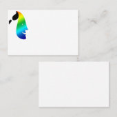 Gesichts-Malerei/Facepainter Unternehmens-Karte Visitenkarte (Vorne/Hinten)