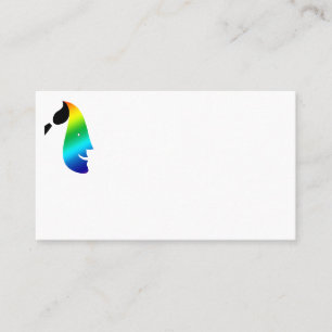 Gesichts-Malerei/Facepainter Unternehmens-Karte Visitenkarte