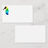 Gesichts-Malerei/Facepainter Unternehmens-Karte Visitenkarte (Vorne/Hinten)