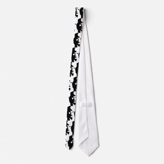 Gesichts- oder Saxophonspieler? Krawatte (Rückseite)