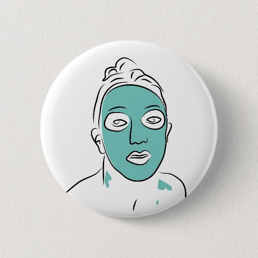 Gesichts-Satz Button (Vorderseite)