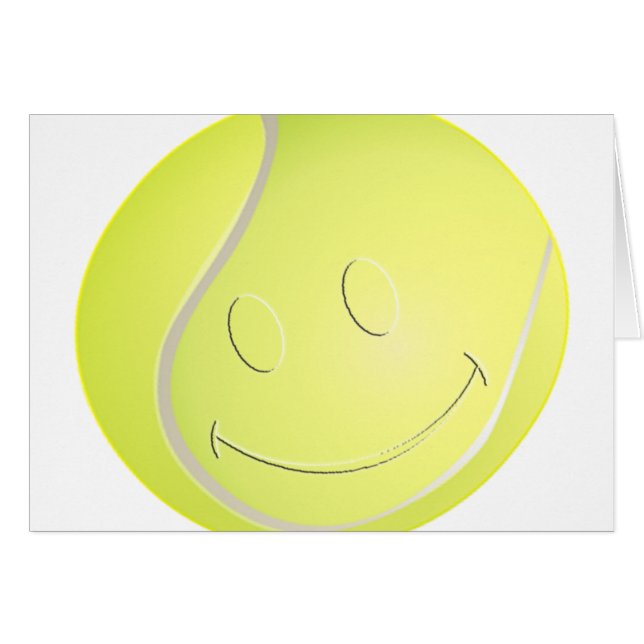 GESICHTS-TENNISBALL (Vorderseite (Horizontal))