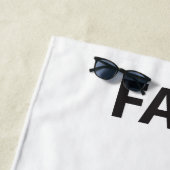 Gesichts-und Hintern-Tuch Strandtuch (Beispiel)