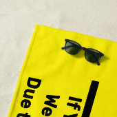 Gesichtsabdeckung fakultativ -Befreiung von der me Strandtuch (Beispiel)