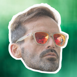 Gesichtsaufkleber, Gesichtsaufkleber nach Maß, kun Aufkleber
