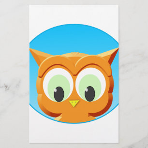 Gesichtsausdruck einer kleinen Schale Briefpapier