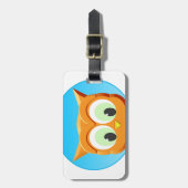 Gesichtsausdruck einer kleinen Schale Gepäckanhänger (Vorderseite vertikal)