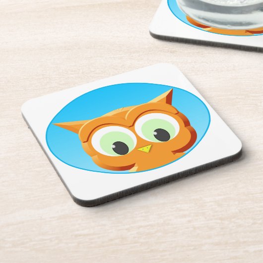 Gesichtsausdruck einer kleinen Schale Getränkeuntersetzer (Linke Seite)