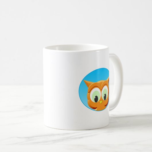 Gesichtsausdruck einer kleinen Schale Kaffeetasse (VorderseiteRechts)