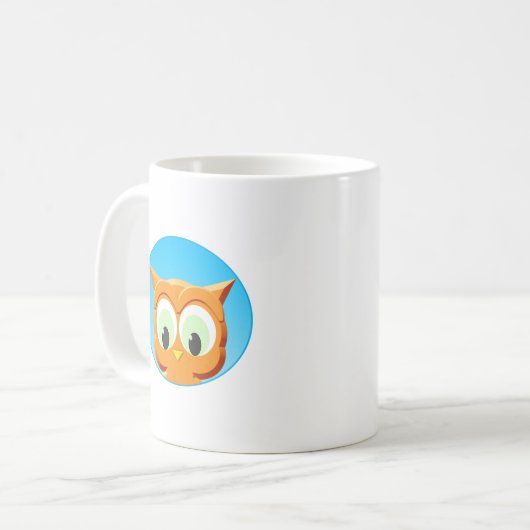 Gesichtsausdruck einer kleinen Schale Kaffeetasse (Vorderseite Links)