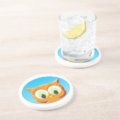 Gesichtsausdruck einer kleinen Schale Sandstein Untersetzer (Seite)