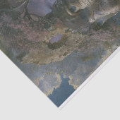 Gesichtsausdruck in Cliff Decoupage Seidenpapier (Ausschnitt)