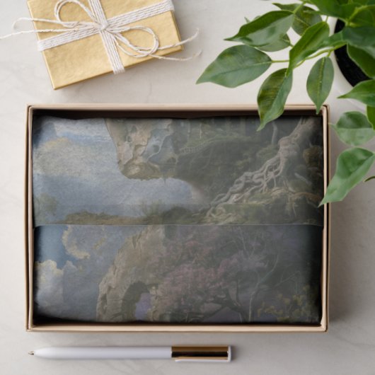 Gesichtsausdruck in Cliff Decoupage Seidenpapier (Geschenk)