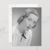 Gesichtsausdrücke Postkarte (Vorne/Hinten)