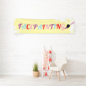 Gesichtsbemalung Gesichtsmaler Künstler Geschäft Banner (InSitu)