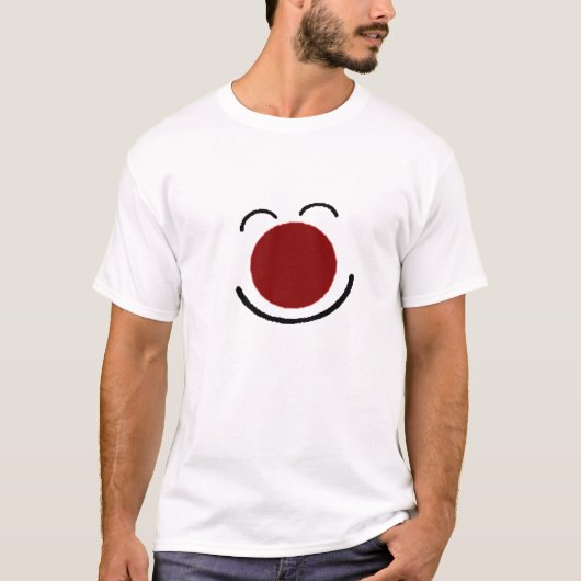 Gesichtsclown T-Shirt (Vorderseite)