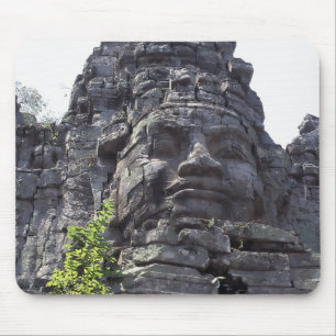Gesichtsdetail des Westtor-Turms (Gopuram), Mousepad