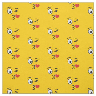 Gesichtserkennung durch Kiss-Fabric Stoff