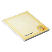 Gesichtserkennung eines Kiss Notepad Notizblock (angewinkelt)
