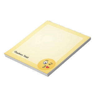 Gesichtserkennung eines Kiss Notepad Notizblock
