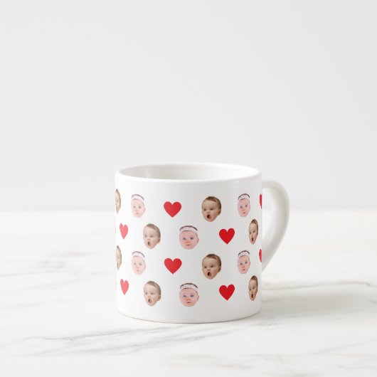 Gesichtserkennung, Tasse des benutzerdefinierten F (Vorderseite Rechts)