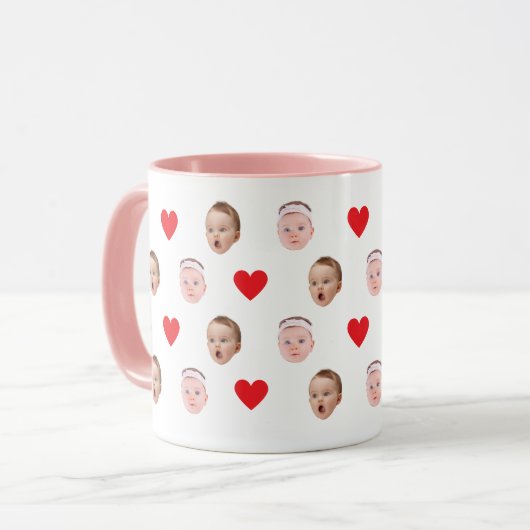 Gesichtserkennung, Tasse des benutzerdefinierten F (Vorderseite Links)