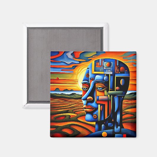 Gesichtsfeld 7 magnet (Vorderseite/Rückseite)