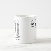 Gesichtshaar Kaffeetasse (Mittel)