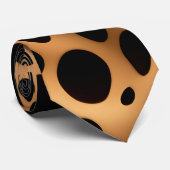 Gesichtshaut Abstrakt Geometrisches Muster Krawatte (Gerollt)