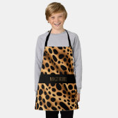 Gesichtshaut Abstrakt Geometrisches Muster Schürze (Getragen)