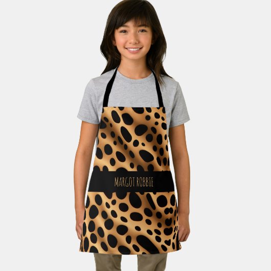 Gesichtshaut Abstrakt Geometrisches Muster Schürze (Insitu)