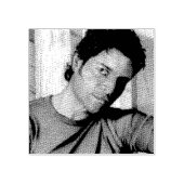 Gesichtshaut (Foto) Gummi-Briefmarke Gummistempel (Prägung)