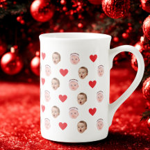 Gesichtsjung, Foto-Tasse nach Maß, Babygeschenk
