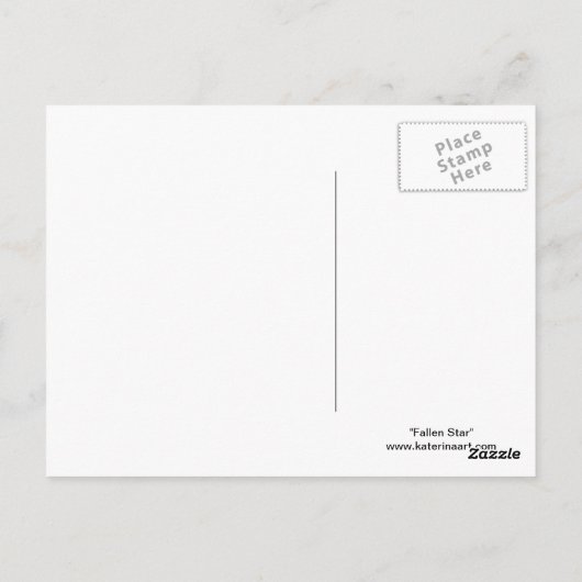 Gesichtskarte Postcard Postkarte (Rückseite)