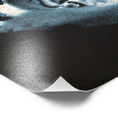 Gesichtslos - Design von Techno-Goth Streetwear Fotodruck (Ecke)