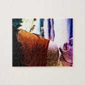 Gesichtslose Frau Puzzle (Horizontal)