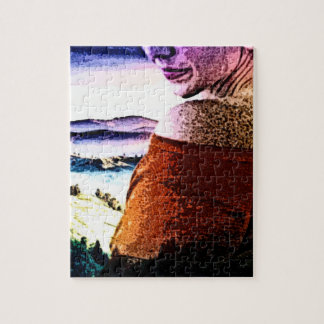 Gesichtslose Frau Puzzle