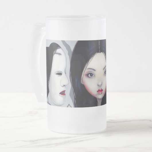 "Gesichtslose Geist-" Tasse (Vorderseite Links)