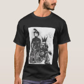 Gesichtslose Goth Frau und PunkGoth T-Shirt (Vorderseite)