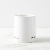 Gesichtslose Puppen-Kaffeetasse Kaffeetasse (Mittel)