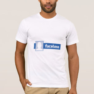 Gesichtsloser Mann - Anonymes Profilbild T-Shirt