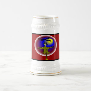 Gesichtsloser Skeletter - Bierglas