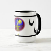 Gesichtsloser Skeletter - Tasse (VorderseiteRechts)