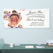Gesichtsmaler Gesichtsmalerei Körperkünstler Maler Banner (Messe)